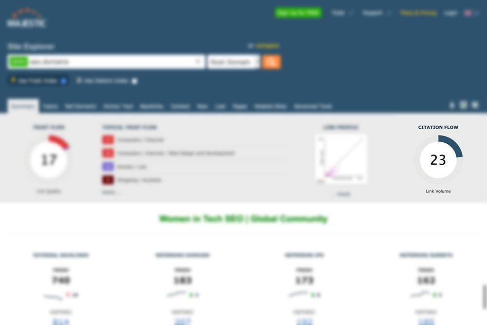 What Does the Majestic Citation Flow SEO Metric Mean