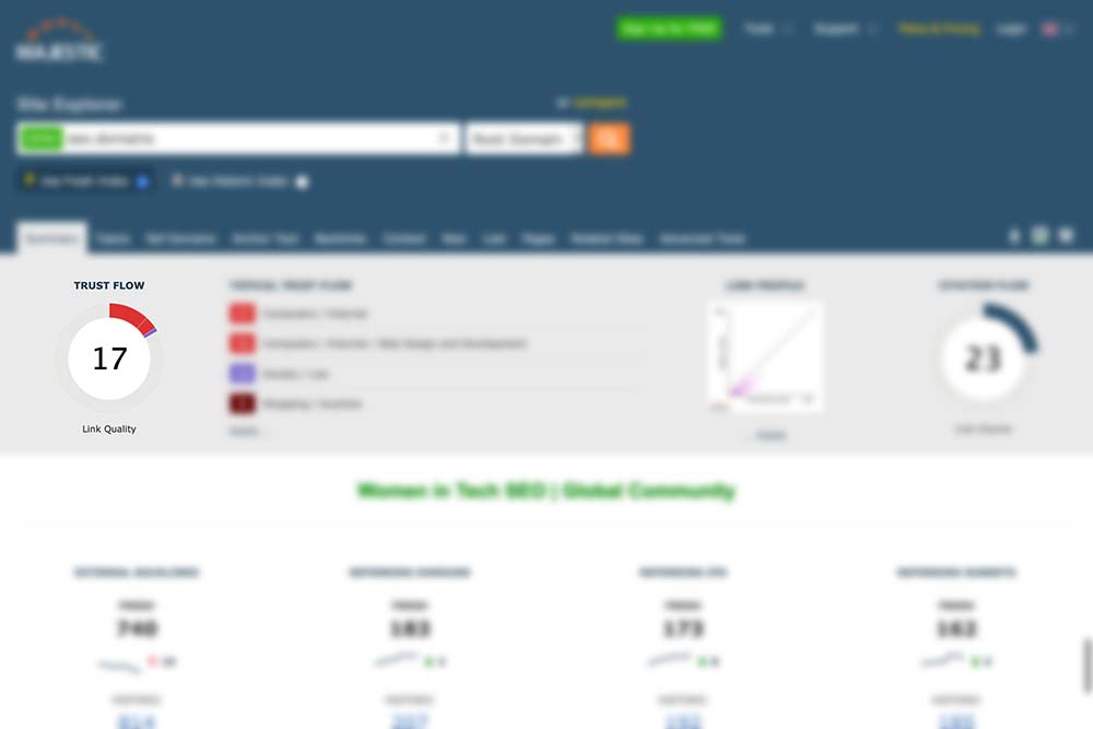 What Does the Majestic Trust Flow SEO Metric Mean
