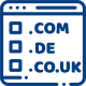 Country-code top level domain icon